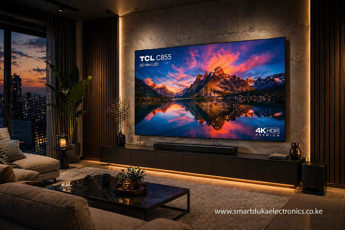 TCL C855 QD-Mini LED Review Kenya | Price, 144Hz & 3500 Nits Specs - Smart Duka Electronics
