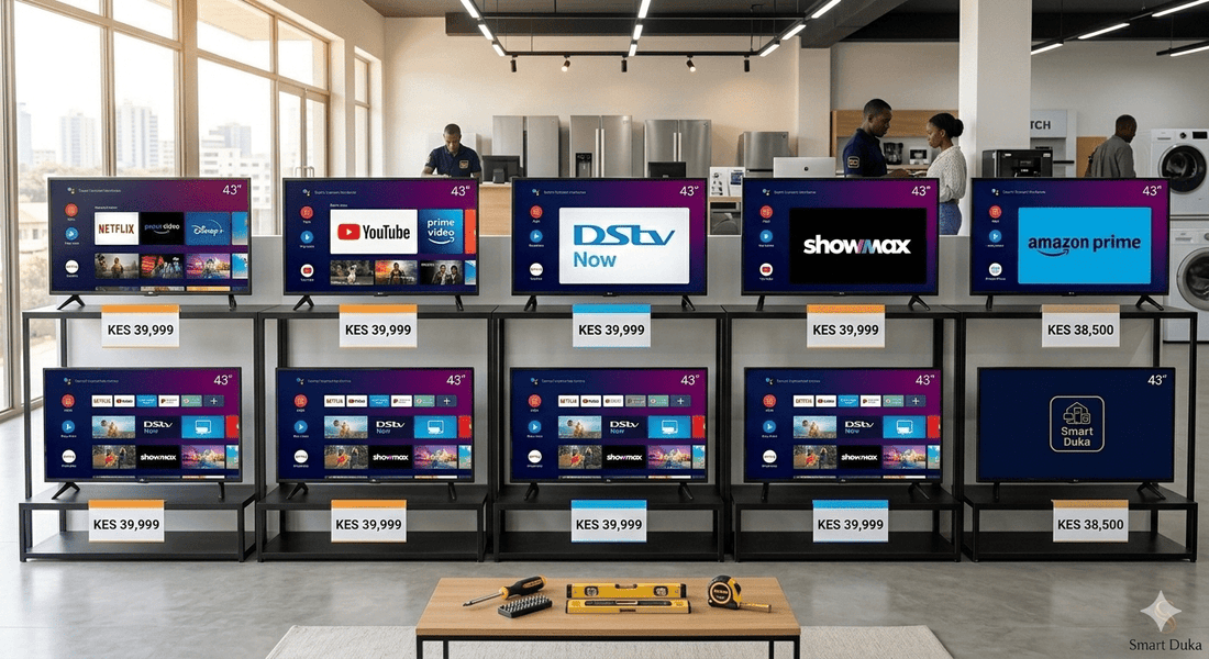 Top 10 Budget Smart TVs in Kenya (Under KSh 40,000) - Smart Duka Electronics