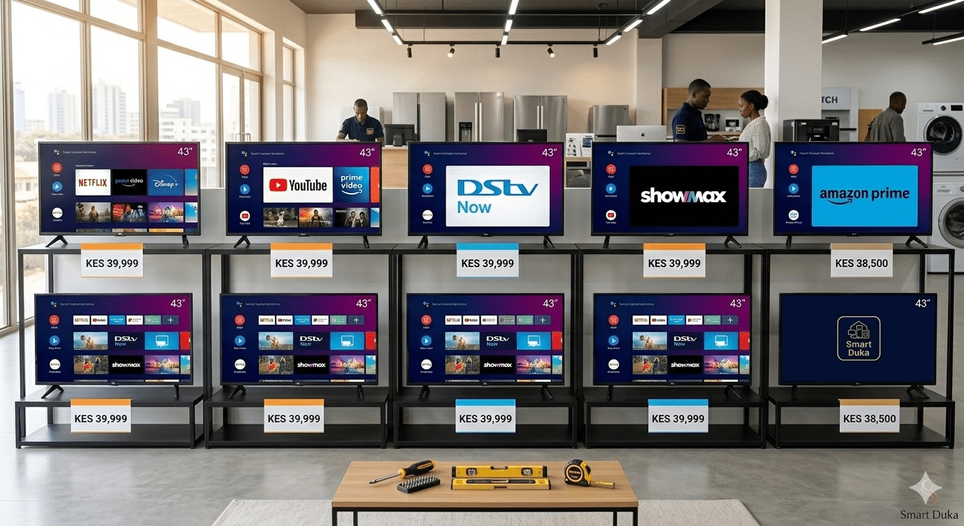 Top 10 Budget Smart TVs in Kenya (Under KSh 40,000) - Smart Duka Electronics