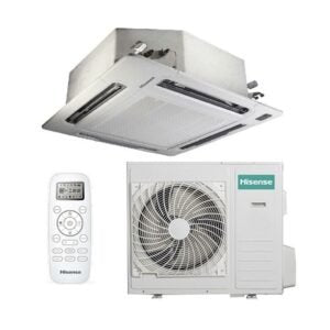 Hisense 24000 BTU Ceiling Cassette Air Conditioner AUC-24HR4SJA/AUW-24H4SF. | Smart Duka Electronics
