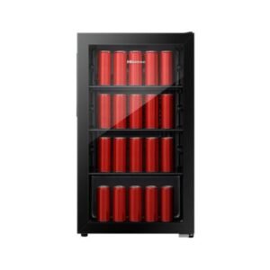 Hisense Showcase 91L Glass Door Chiller JC91DR | Smart Duka Electronics