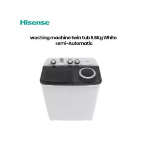 Hisense Washing Machine Twin Tub 8.5Kg White Semi-Automatic 8SE801S | Smart Duka Electronics