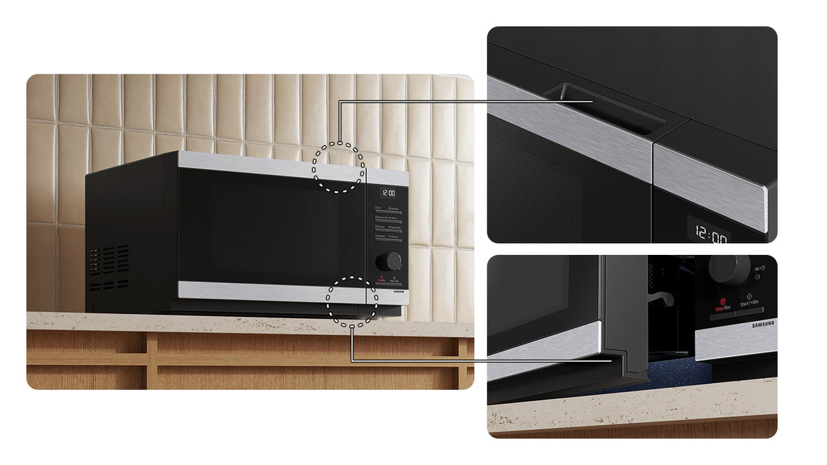 Samsung 32L Grill Microwave Oven (MG32DG4524AG) — Premium Graphite Grey