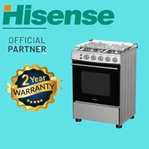 Hisense Free Standing HFG60121X Gas Cooker 4 Burners 60 by 60 CM. Price in Kenya & Features