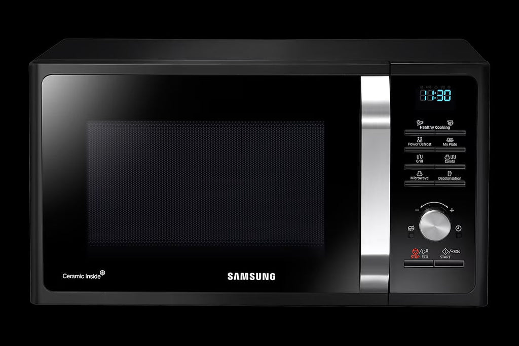 Samsung 23L Grill Microwave Oven (MG23K3575AK) — Premium Black Finish - Smart Duka Electronics