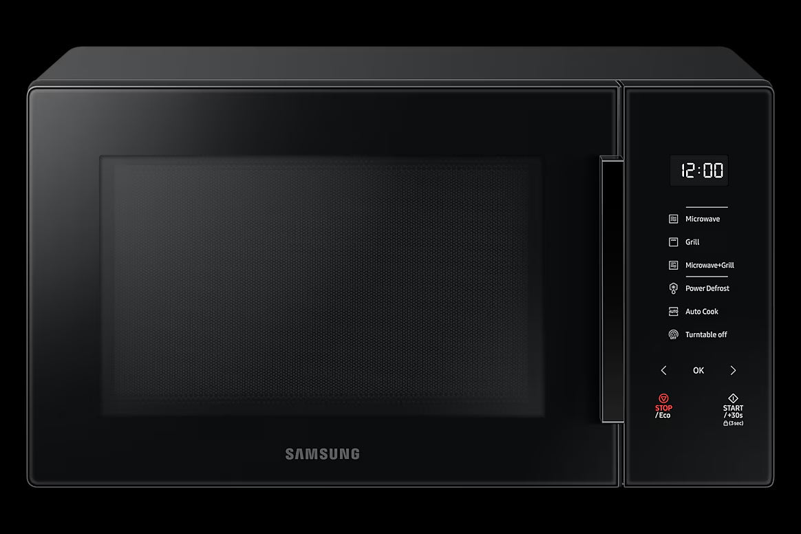 Samsung 30L Grill Microwave Oven (MG30T5018AK) — Premium Pure Black - Smart Duka Electronics