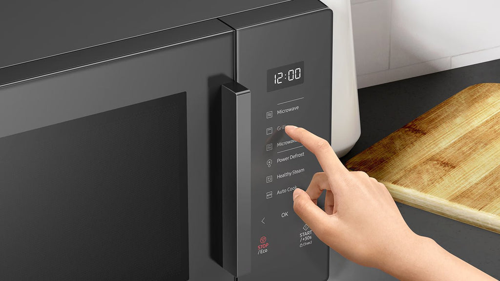Samsung 30L Grill Microwave Oven (MG30T5018AK) — Premium Pure Black - Smart Duka Electronics