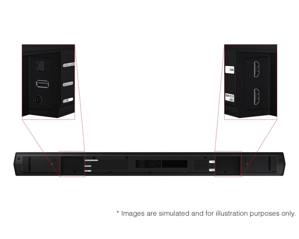 Samsung 3.1 HW B650D Wireless Soundbar - Smart Duka Electronics