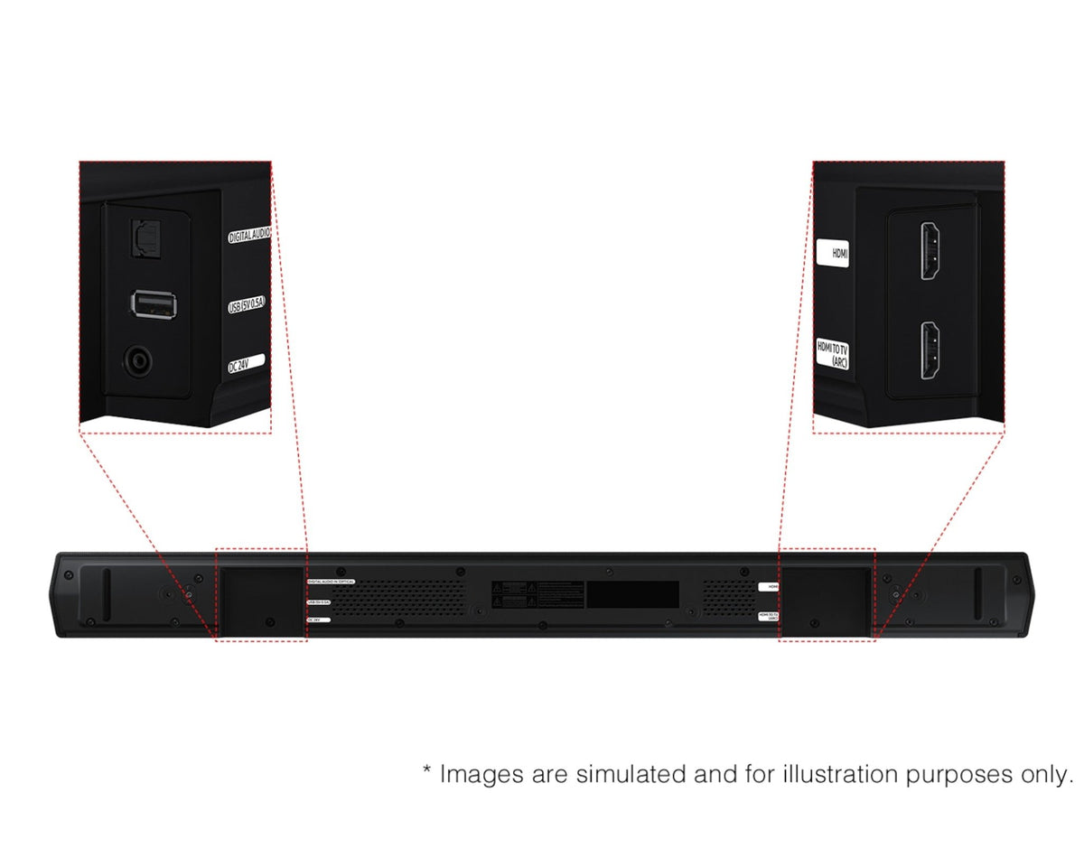 Samsung 3.1 HW B650D Wireless Soundbar - Smart Duka Electronics