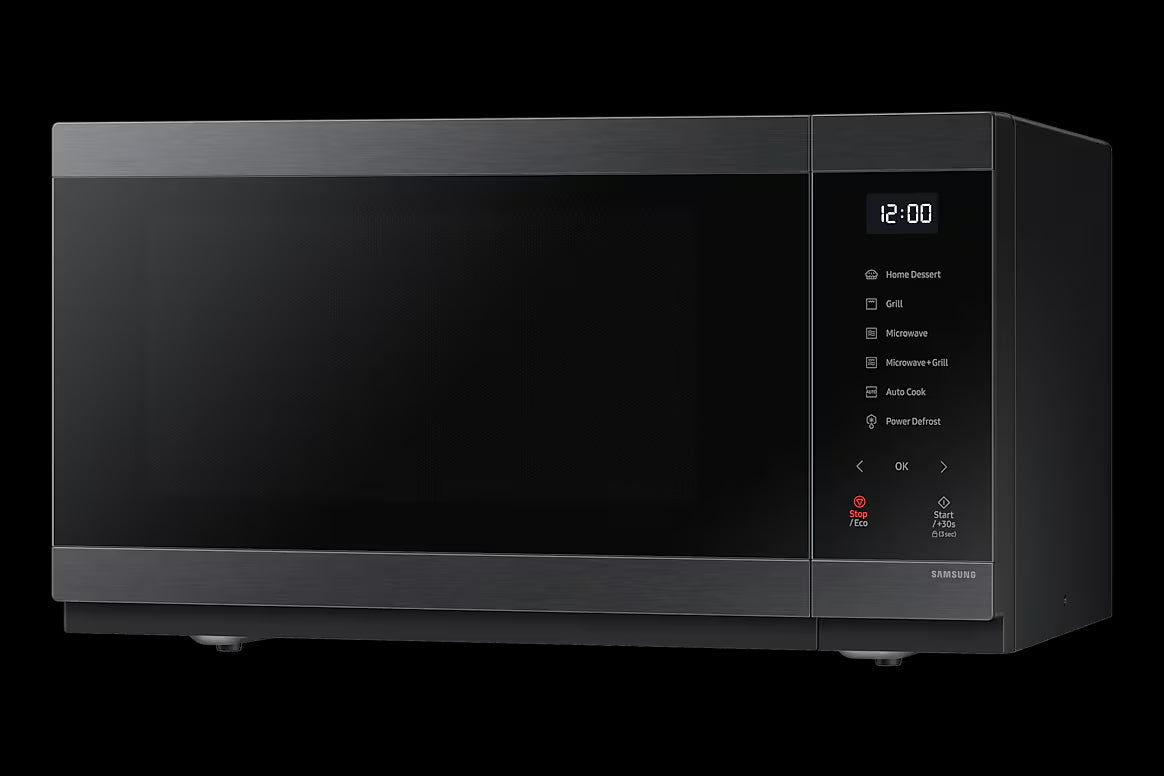 Samsung 40L Grill Microwave Oven (MG40DG5525AG) — Premium Black Stainless Steel - Smart Duka Electronics